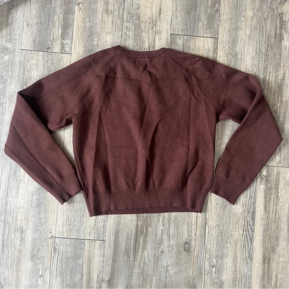 Monrow Super Soft Brown Sweater - Picture 3 of 4